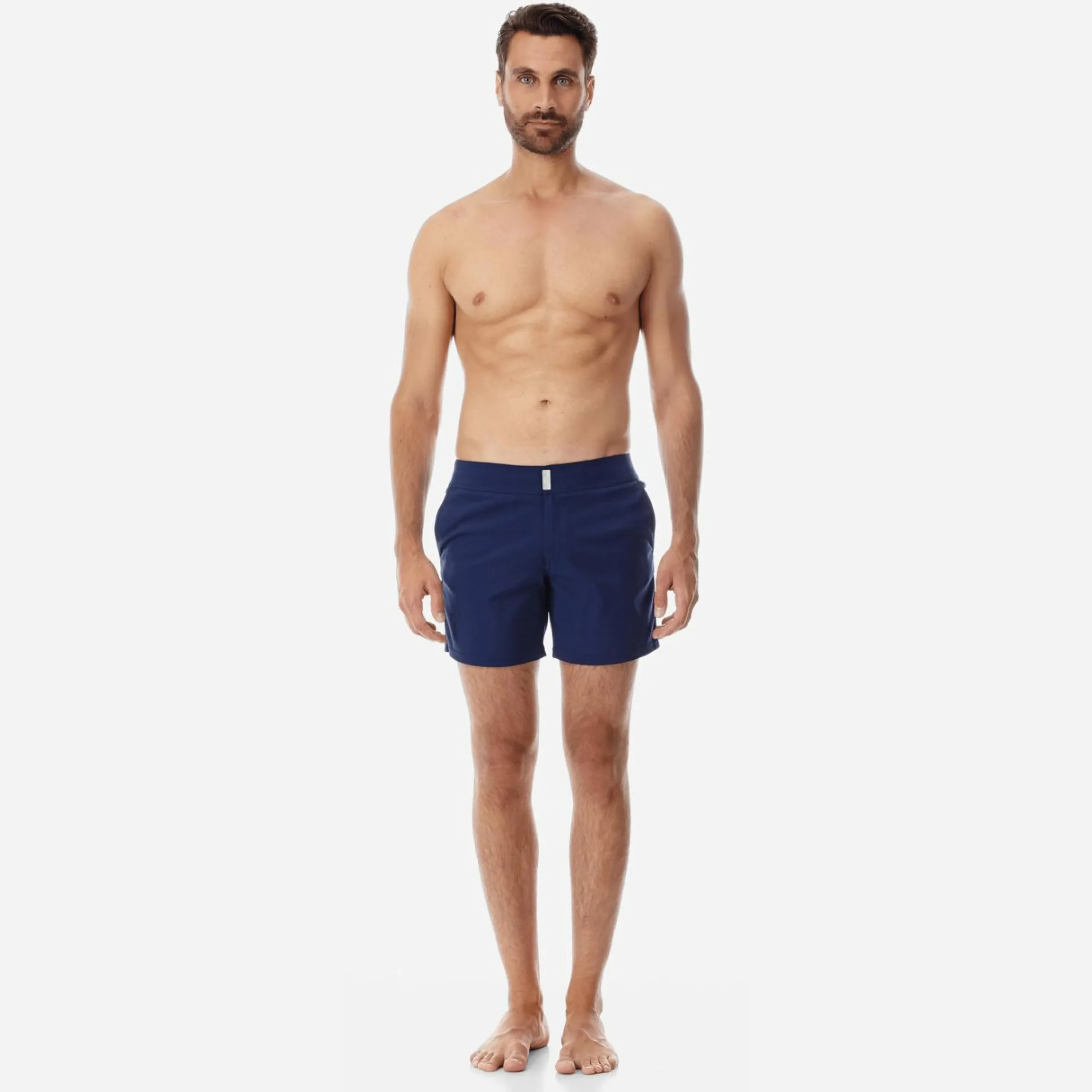 Homme Vilebrequin La Ceinture Plate^Maillot De Bain Homme Stretch Ceinture Plate Uni