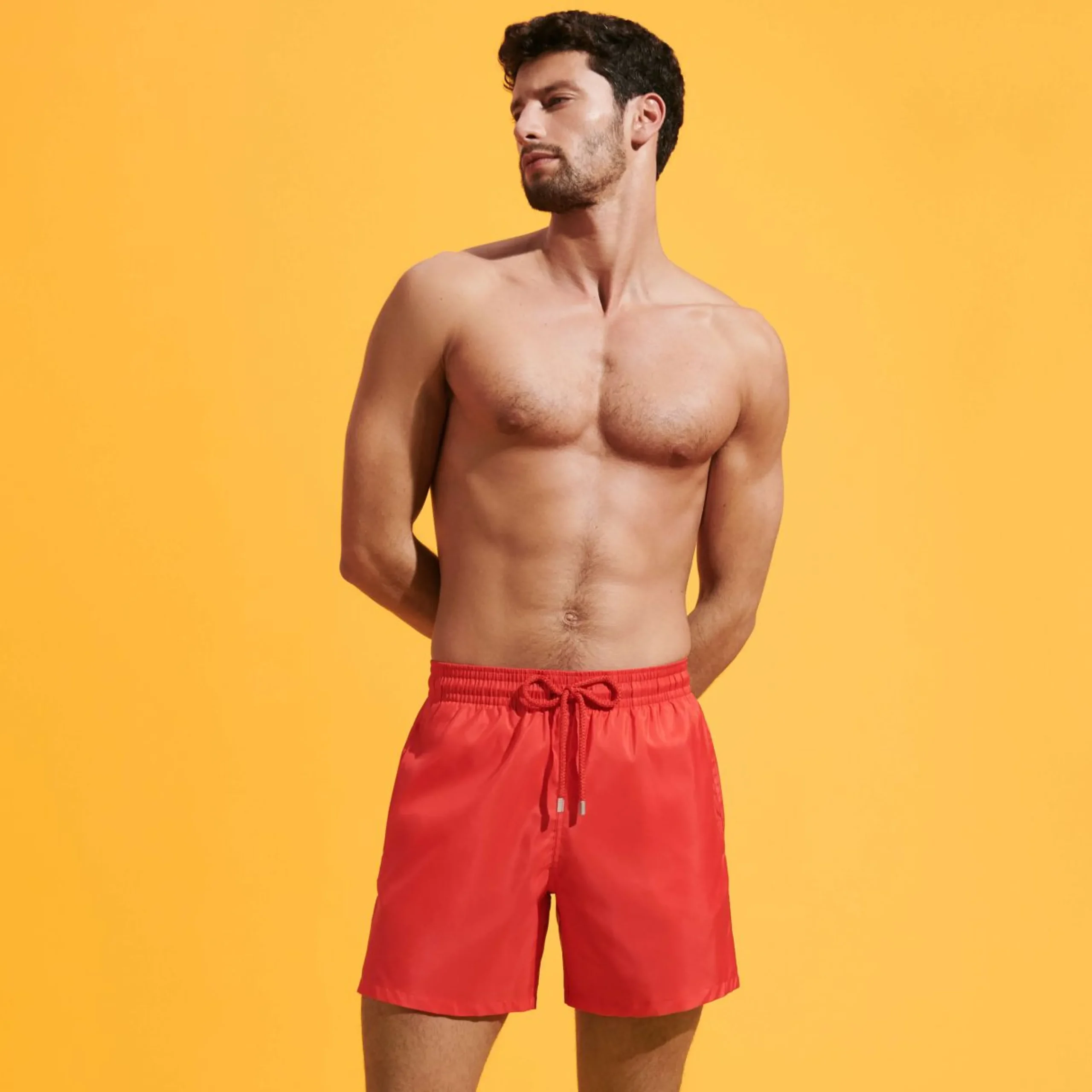Homme Vilebrequin La Matière Légère^Maillot De Bain Homme Ultra Leger Et Pliable Uni