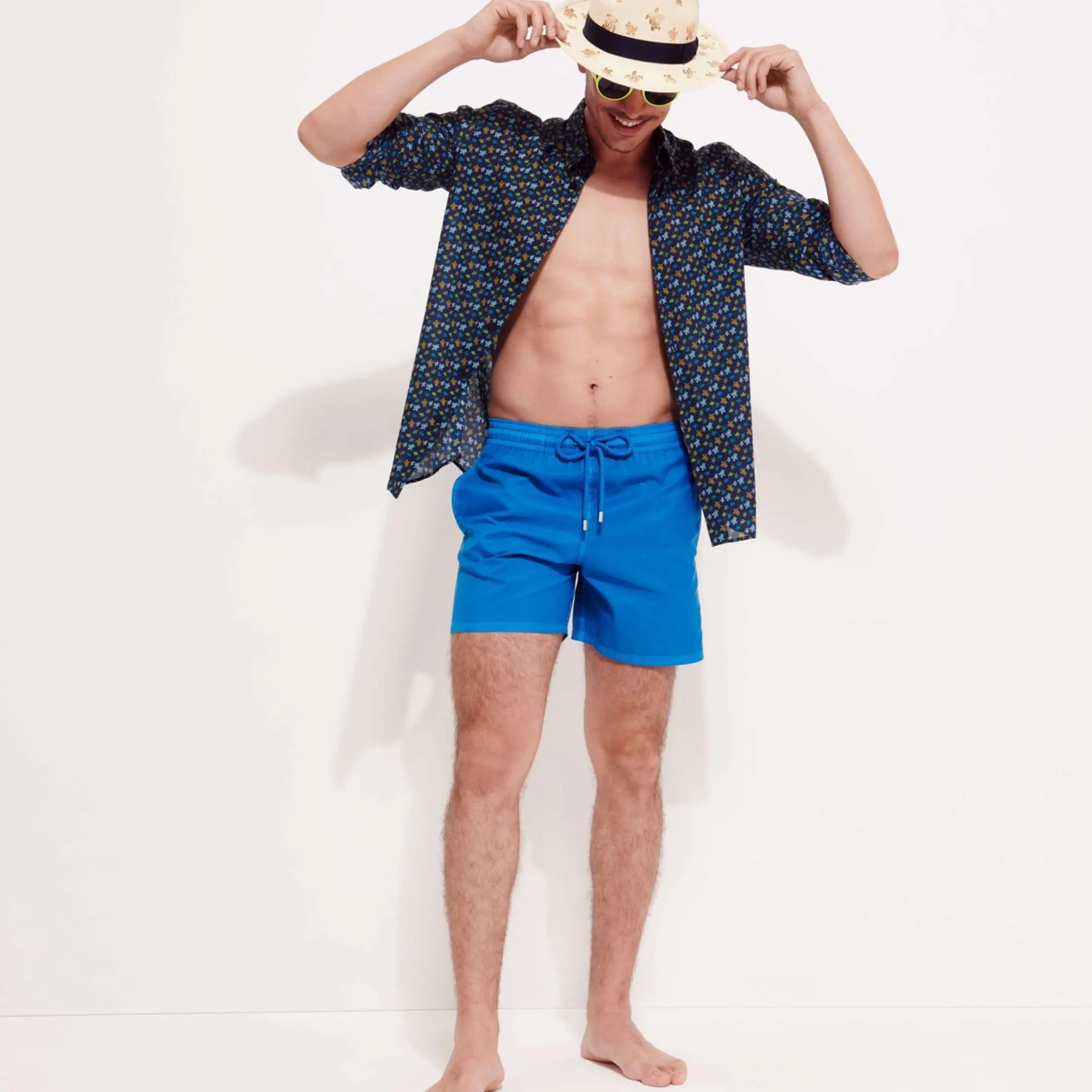 Homme Vilebrequin La Matière Légère^Maillot De Bain Homme Ultra Leger Et Pliable Uni