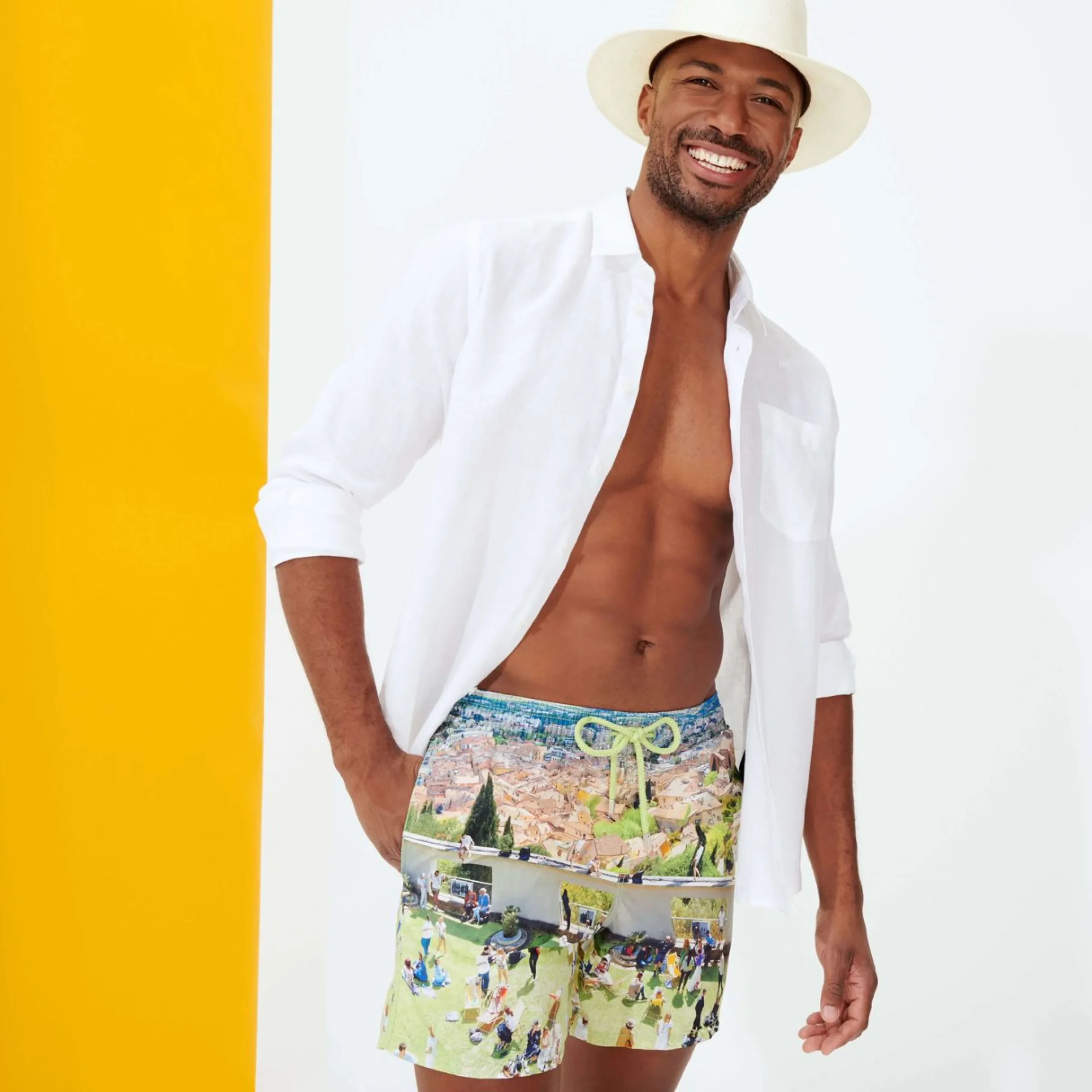 Homme Vilebrequin L'Iconique Moorea^Maillot De Bain Homme Villa Noailles - X Massimo Vitali