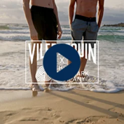 Homme Vilebrequin Le Long^Maillot De Bain Long En Laine Merinos Homme Prince De Galles