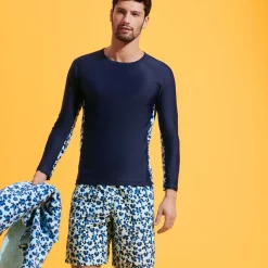 Homme Vilebrequin Le Long^Maillot De Bain Long Homme Turtles Leopard