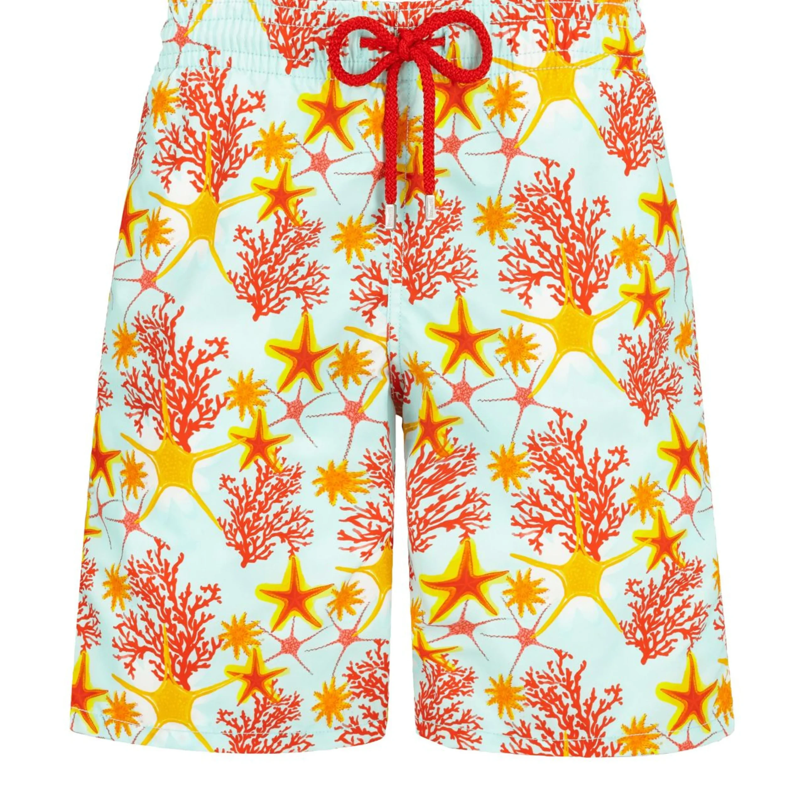 Homme Vilebrequin Le Père & Fils^Maillot De Bain Long Homme Starlettes & Coraux