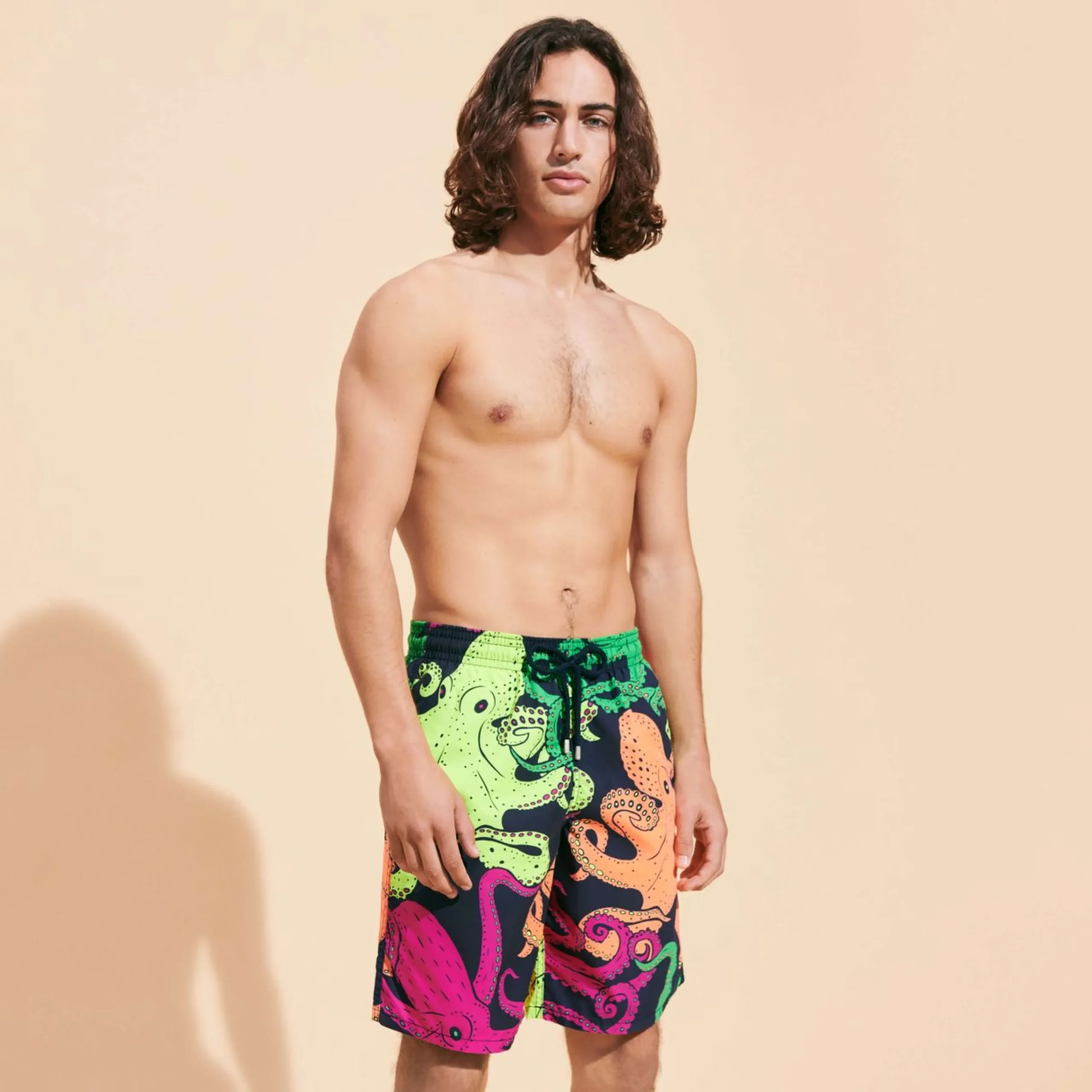 Homme Vilebrequin Le Long^Maillot De Bain Long Homme Macro Octopussy