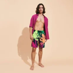 Homme Vilebrequin Le Long^Maillot De Bain Long Homme Macro Octopussy
