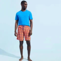 Homme Vilebrequin Le Long^Maillot De Bain Long Homme Micro Poulpes