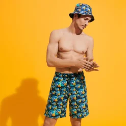 Homme Vilebrequin Le Long^Maillot De Bain Long Homme Piranhas
