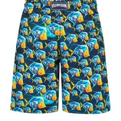 Homme Vilebrequin Le Long^Maillot De Bain Long Homme Piranhas