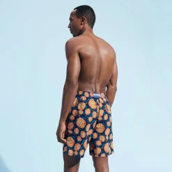 Homme Vilebrequin Le Père & Fils^Maillot De Bain Long Homme Carapaces