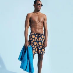 Homme Vilebrequin Le Père & Fils^Maillot De Bain Long Homme Carapaces