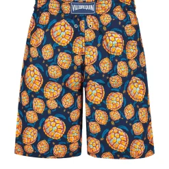 Homme Vilebrequin Le Père & Fils^Maillot De Bain Long Homme Carapaces
