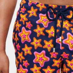 Homme Vilebrequin Le Long^Maillot De Bain Long Stretch Homme Stars Gift