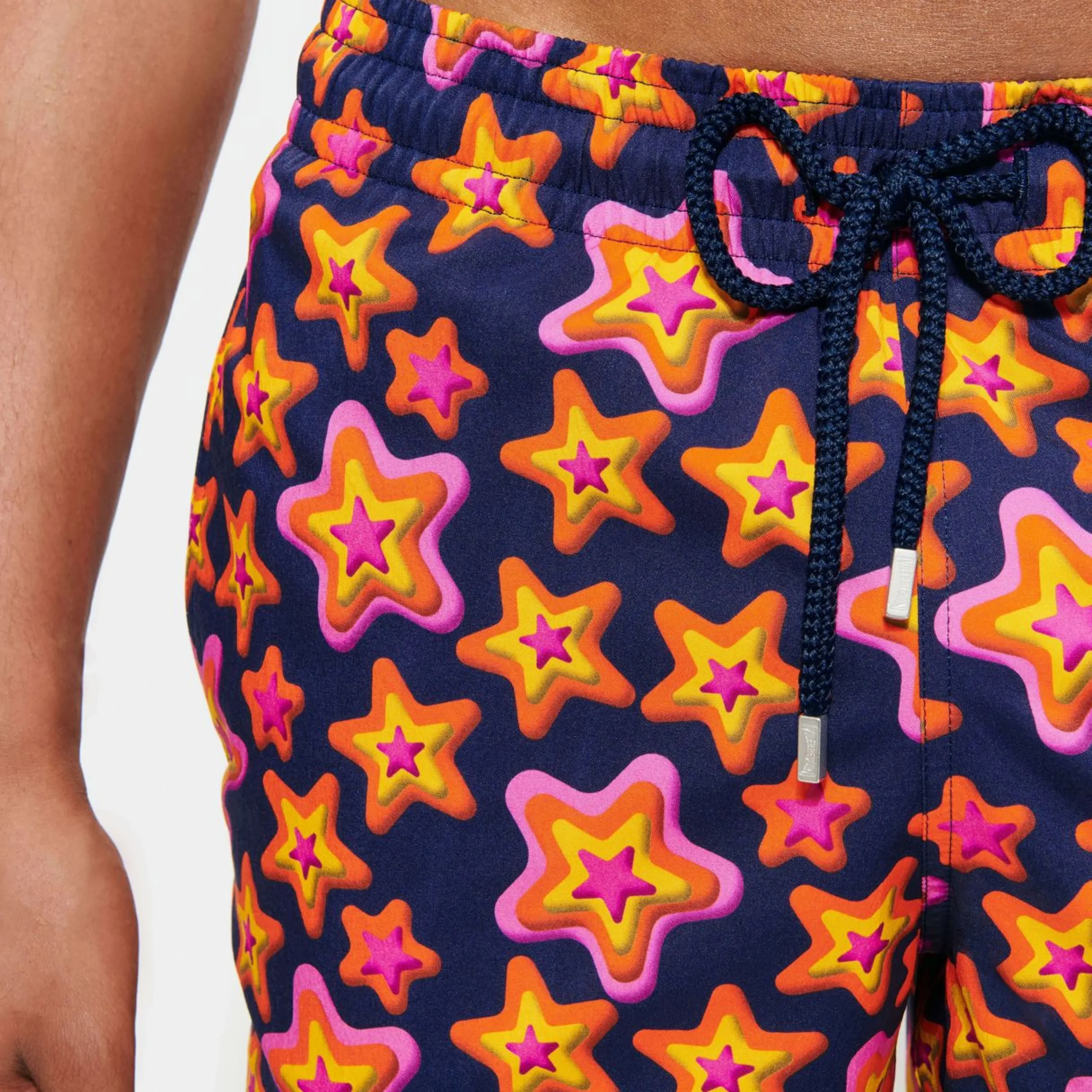 Homme Vilebrequin Le Long^Maillot De Bain Long Stretch Homme Stars Gift