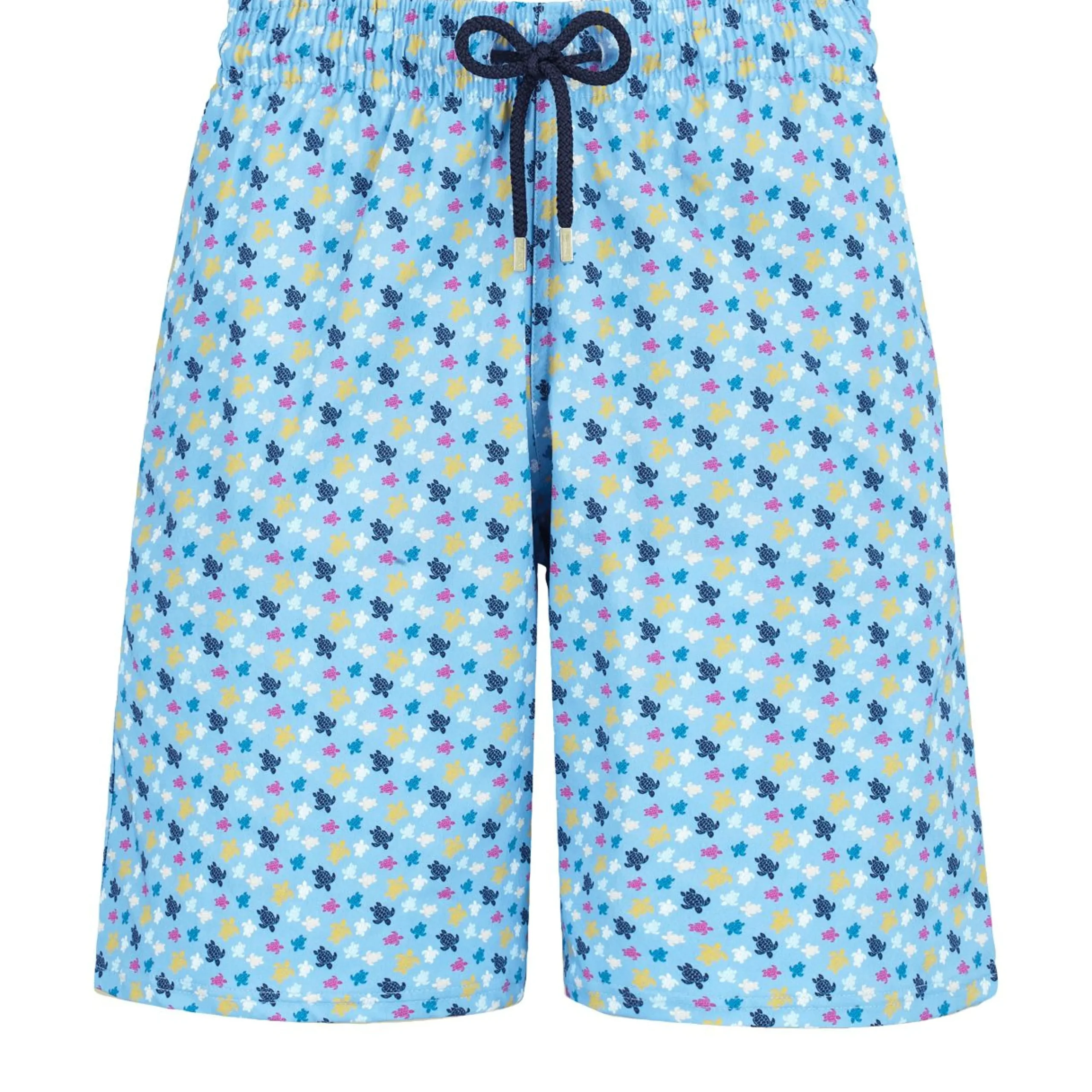 Homme Vilebrequin Le Long^Maillot De Bain Long Stretch Homme Micro Ronde Des Tortues Rainbow
