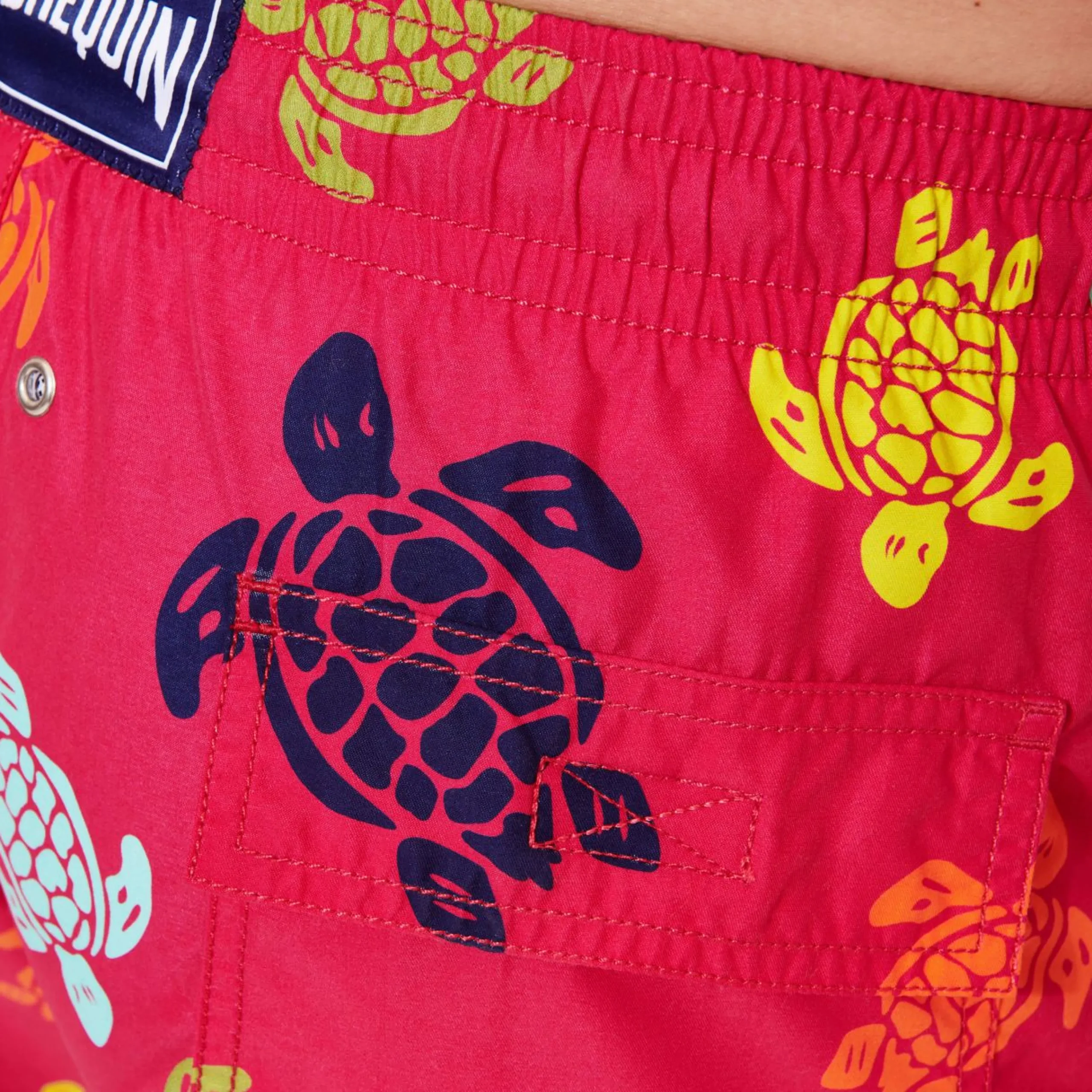 Homme Vilebrequin Le Long^Maillot De Bain Long Stretch Homme Ronde Des Tortues