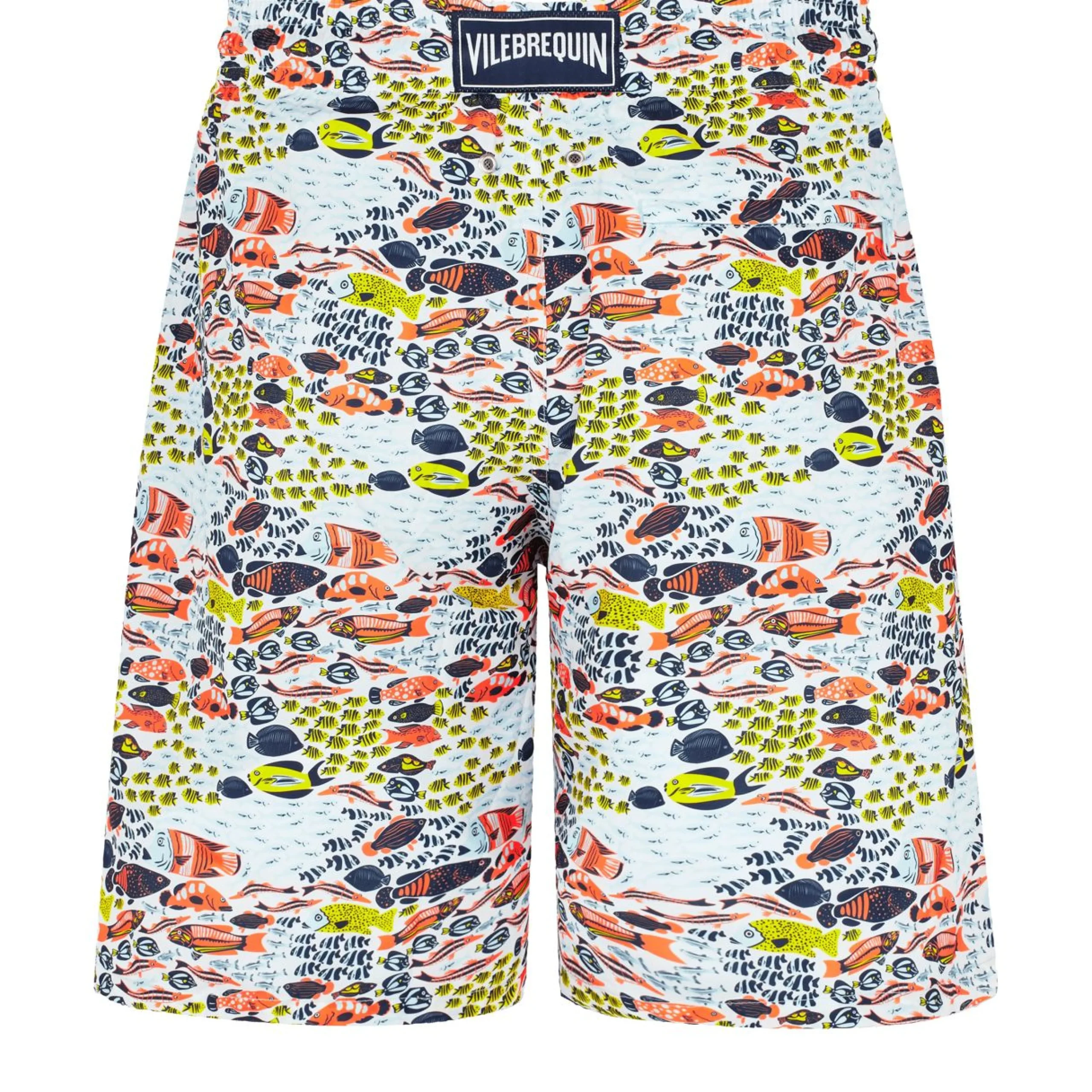 Homme Vilebrequin Le Long^Maillot De Bain Long Ultra-Leger Et Pliable Homme Fish Family