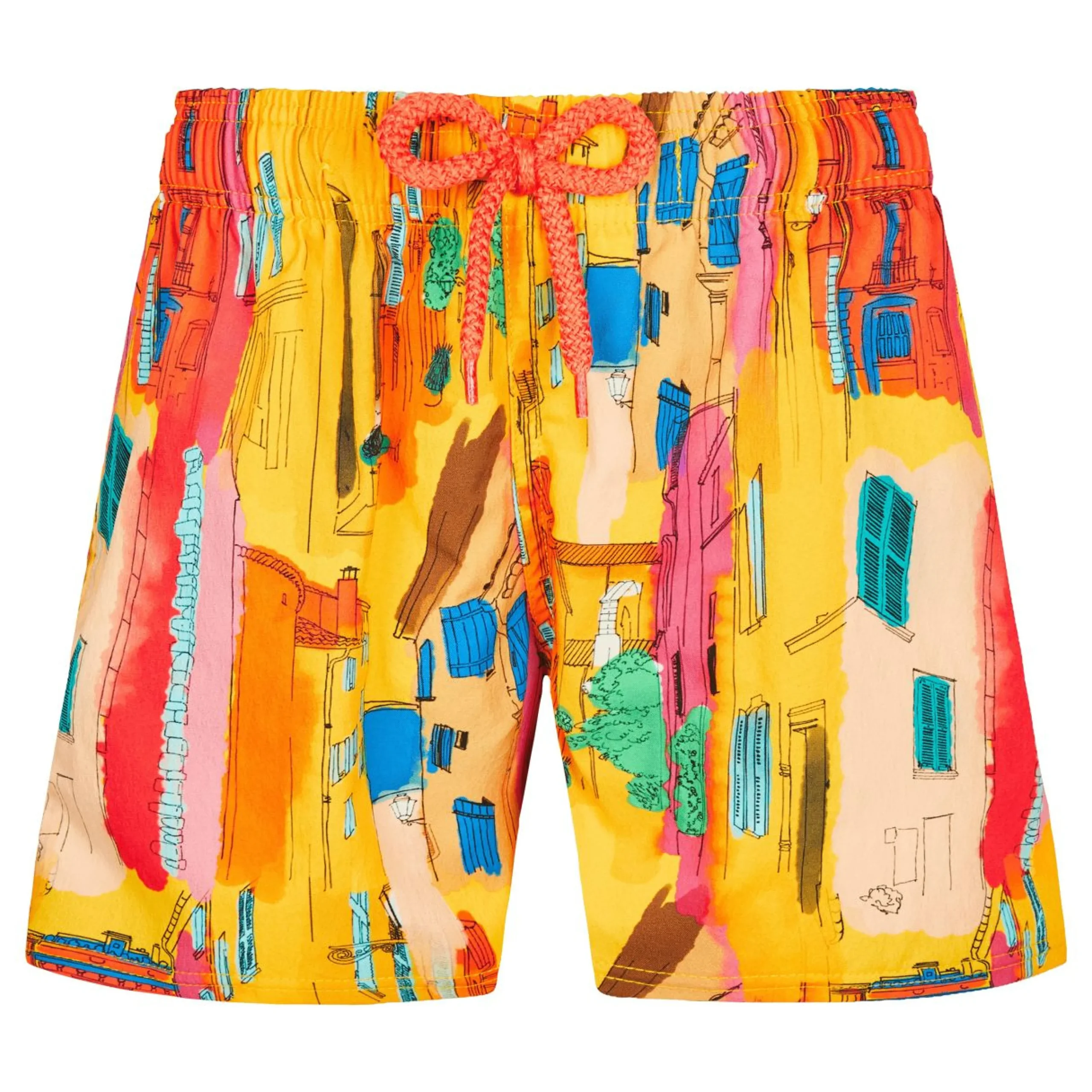 Garçon Vilebrequin Le Stretch^Maillot De Bain Stretch Garçon Sunny Streets
