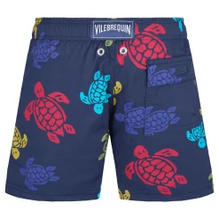 Garçon Vilebrequin Le Stretch^Maillot De Bain Stretch Garçon Ronde Des Tortues