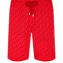 Homme Vilebrequin Le Long^Maillot De Bain Stretch Homme Long Micro Ronde Des Tortues