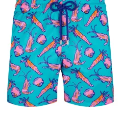 Homme Vilebrequin La Matière Légère^Maillot De Bain Ultra-Leger Et Pliable Homme Crevettes Et Poissons