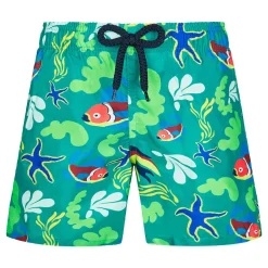 Garçon Vilebrequin Le Leger^Maillot De Bain Ultra-Leger Et Pliable Garçon Naive Fish