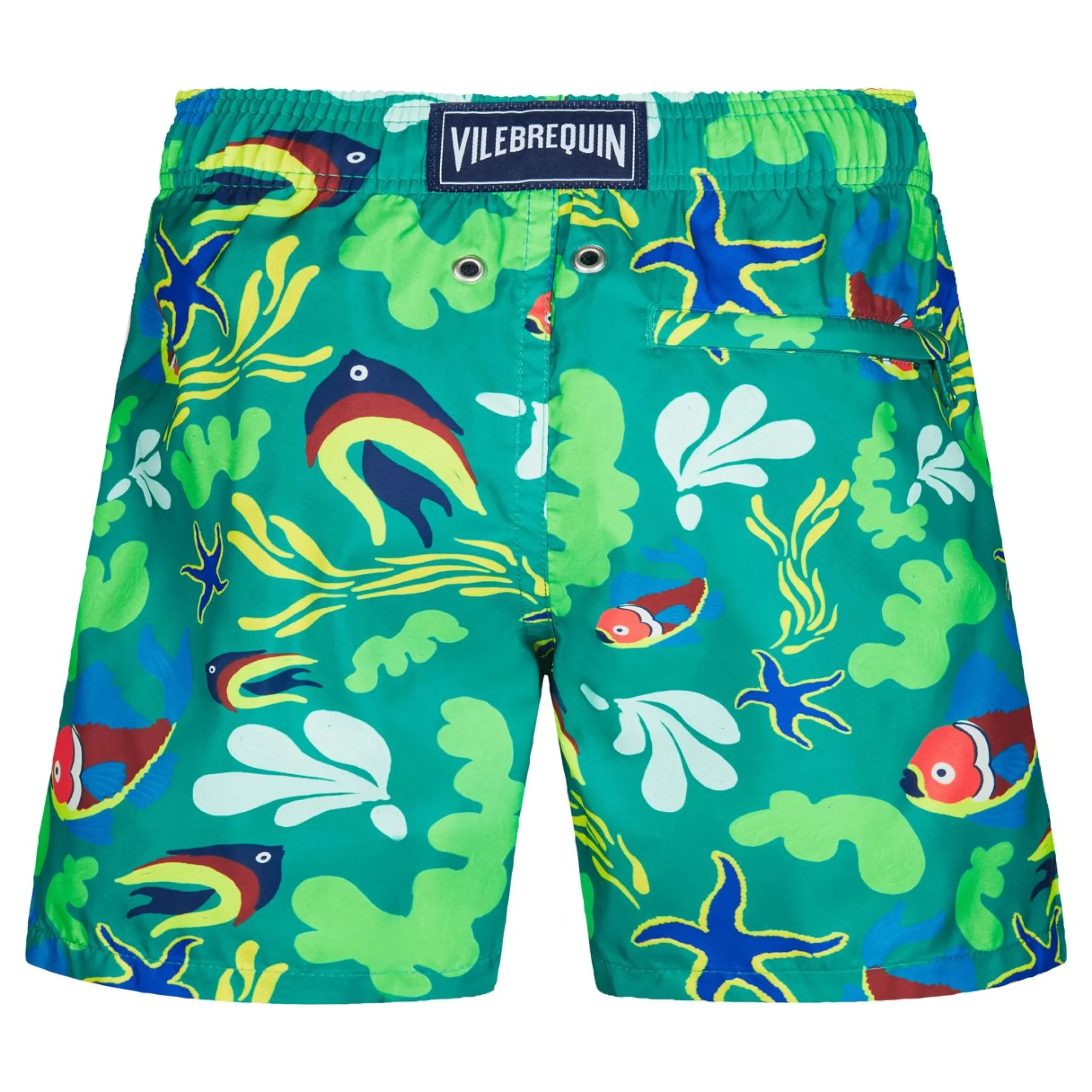 Garçon Vilebrequin Le Leger^Maillot De Bain Ultra-Leger Et Pliable Garçon Naive Fish