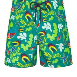 Homme Vilebrequin Le Père & Fils^Maillot De Bain Ultra-Leger Et Pliable Homme Naive Fish