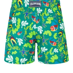 Homme Vilebrequin Le Père & Fils^Maillot De Bain Ultra-Leger Et Pliable Homme Naive Fish