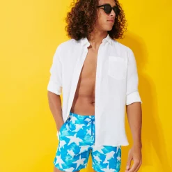 Homme Vilebrequin La Matière Légère^Maillot De Bain Ultra-Leger Et Pliable Homme Clouds