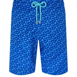 Homme Vilebrequin Le Long^Maillot De Bain Ultra-Leger Et Pliable Homme Long Micro Ronde Des Tortues