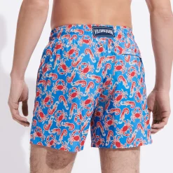 Homme Vilebrequin Le Père & Fils^Maillot De Bain Ultra-Leger Et Pliable Homme Crabs & Shrimps