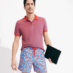 Homme Vilebrequin Le Père & Fils^Maillot De Bain Ultra-Leger Et Pliable Homme Crabs & Shrimps