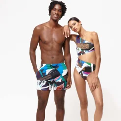 Femme Vilebrequin Une Pièce^Maillot De Bain Une Pièce Assymetrique Femme Seduction - X Deux Femmes Noires