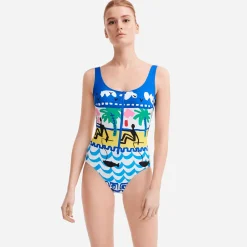 Femme Vilebrequin Une Pièce^Maillot De Bain Une Pièce Femme La Mer - X Jcc+ - Edition Limitee