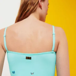 Femme Vilebrequin Une Pièce^Maillot De Bain Une Pièce Bustier Femme Butterflies