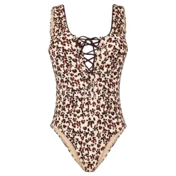 Femme Vilebrequin Une Pièce^Maillot De Bain Une Pièce Femme Turtles Leopard