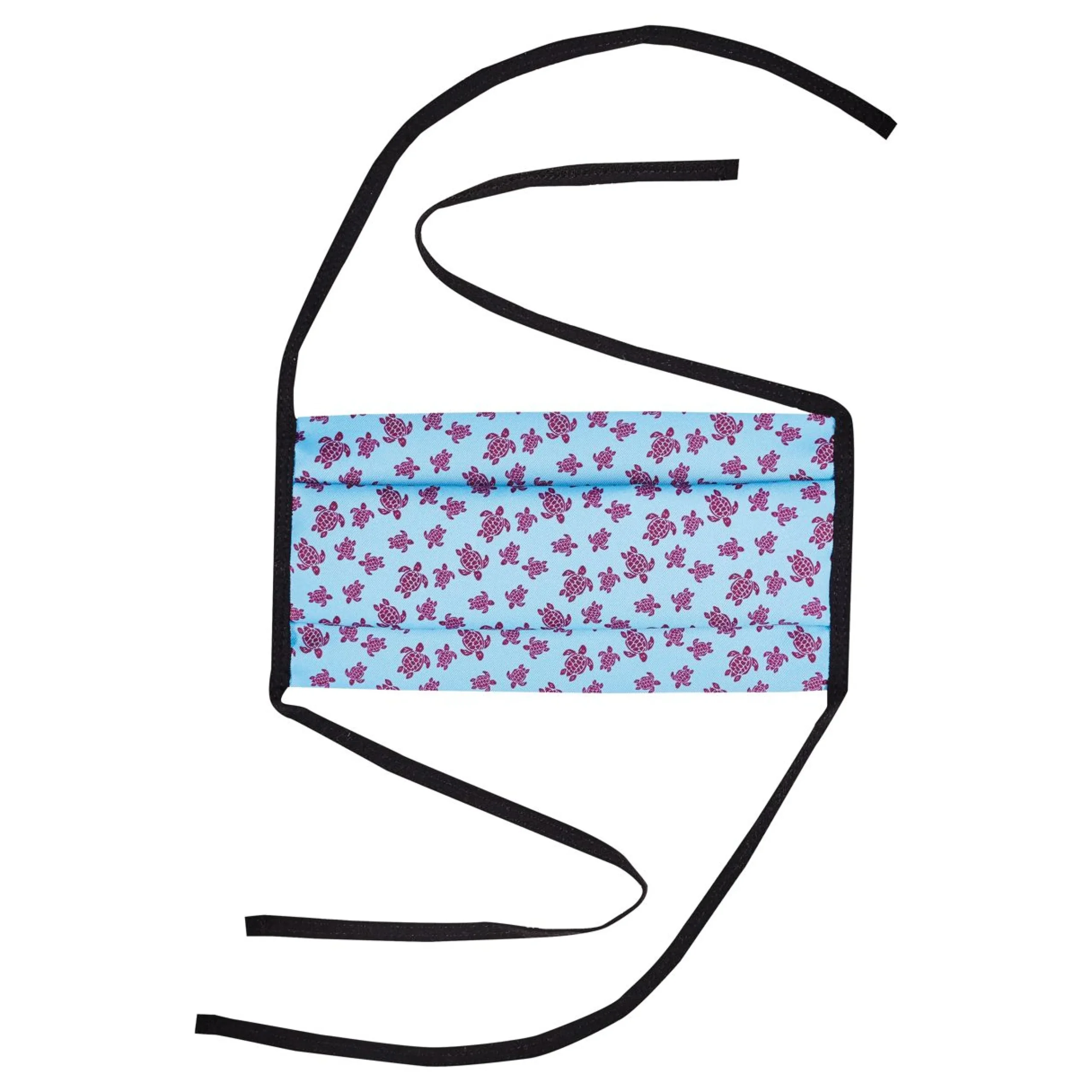Homme Vilebrequin Accessoires Plein Air^Masque En Tissu A Nouer Micro Ronde Des Tortues