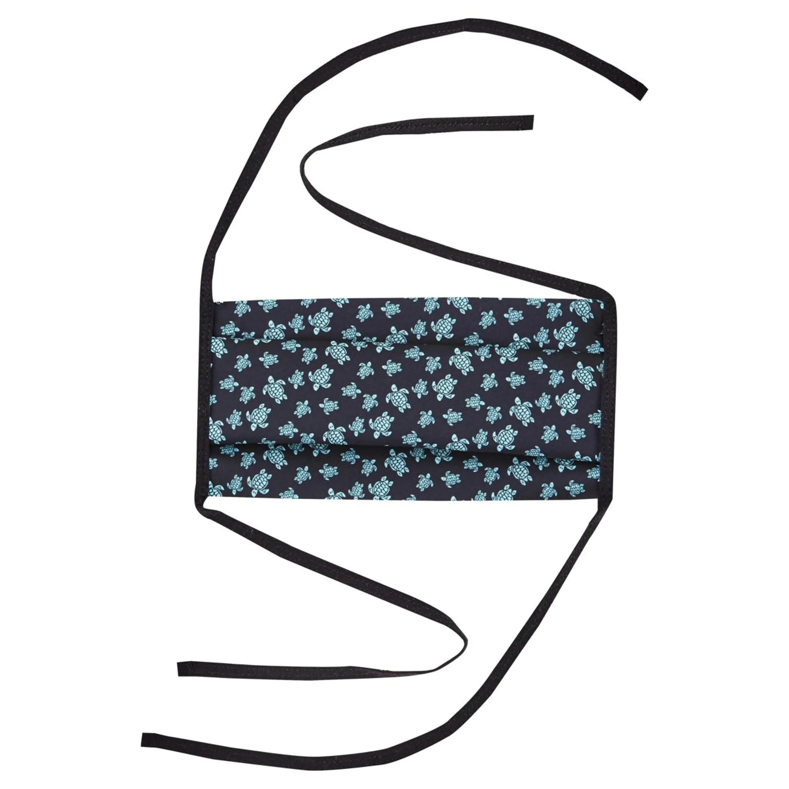 Homme Vilebrequin Accessoires Plein Air^Masque En Tissu A Nouer Micro Ronde Des Tortues