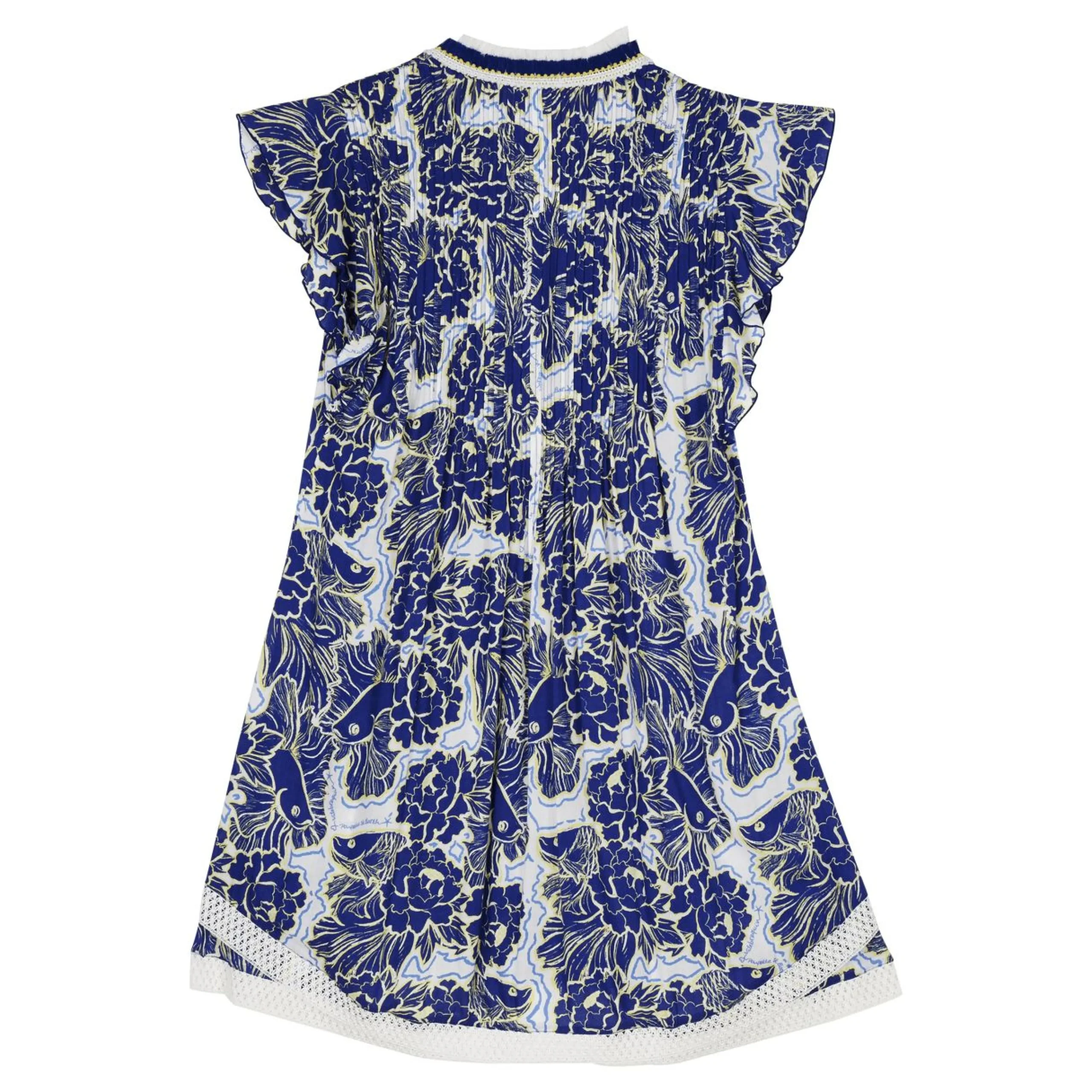 Femme Vilebrequin Robes^Mini Robe Femme Hidden Fishes- X Poupette St Barth