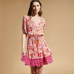 Femme Vilebrequin Robes^Mini Robe Femme Iris Lace- X Poupette St Barth