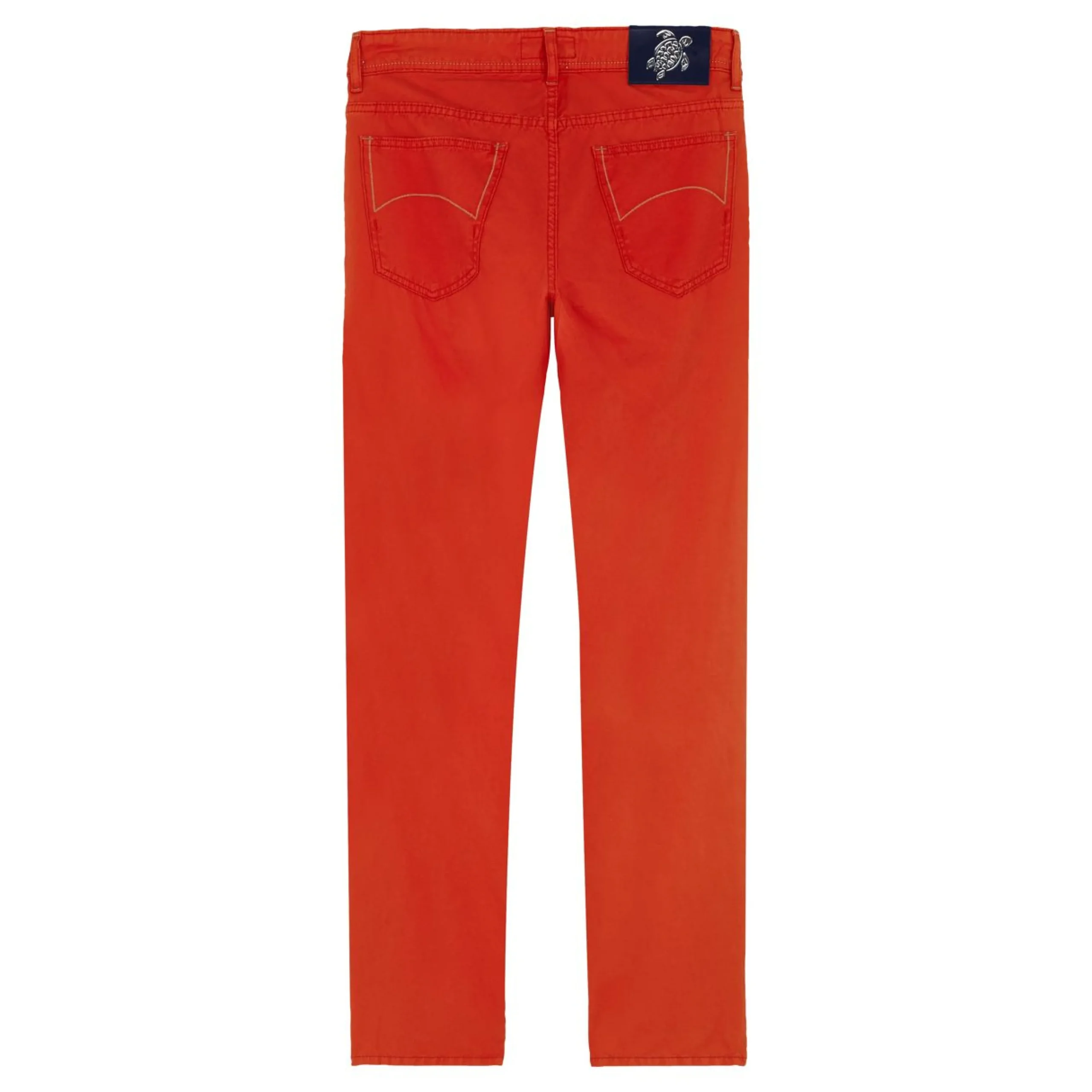 Homme Vilebrequin Pantalons^Pantalon 5 Poches En Lin Et Coton Homme Uni