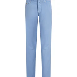Homme Vilebrequin Pantalons^Pantalon 5 Poches En Lin Et Coton Homme Uni