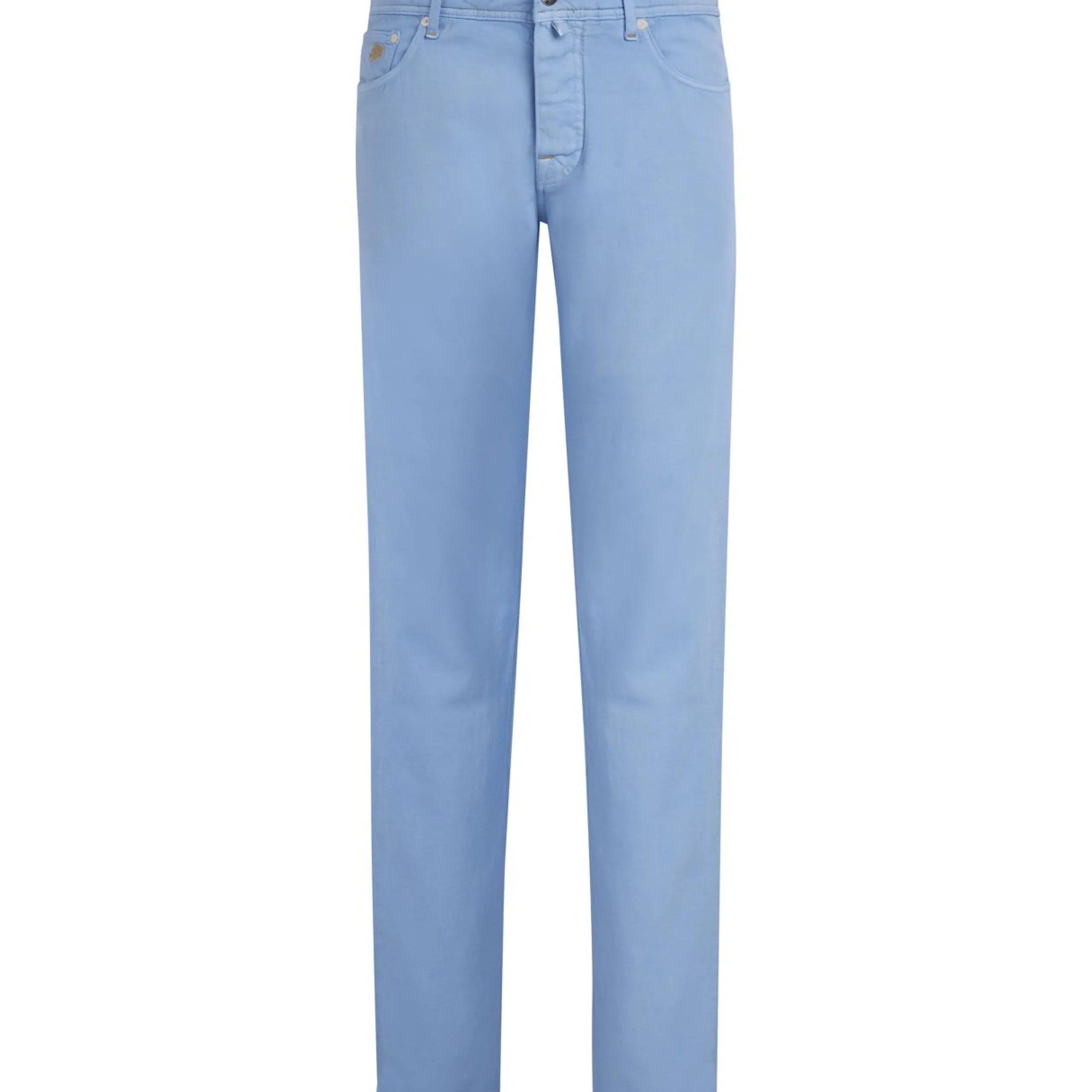 Homme Vilebrequin Pantalons^Pantalon 5 Poches En Lin Et Coton Homme Uni