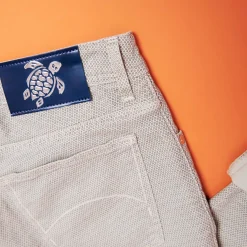 Homme Vilebrequin Pantalons^Pantalon 5 Poches Homme Imprime Micro Dot