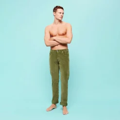 Homme Vilebrequin Pantalons^Pantalon 5 Poches Velours Homme Coupe Regular