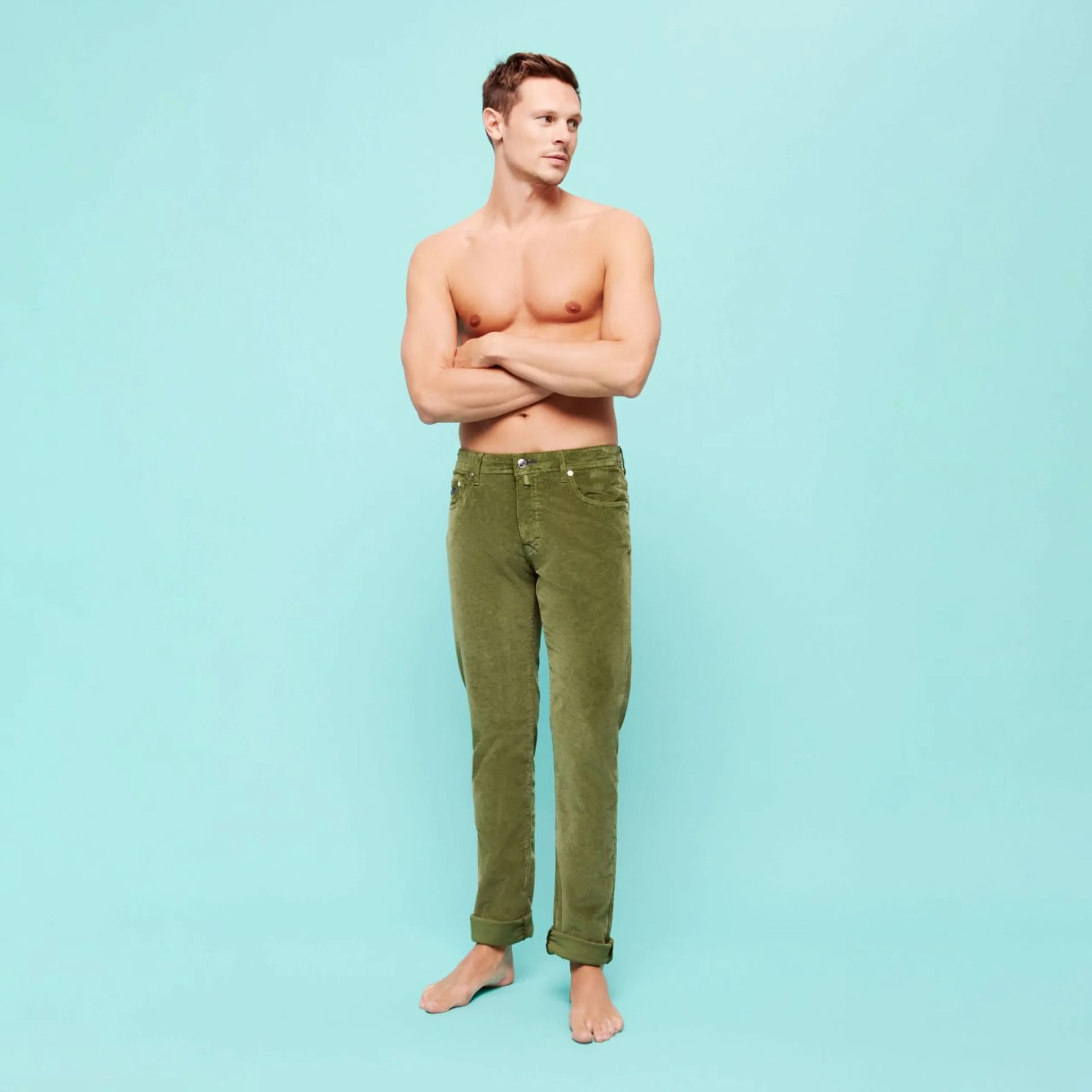 Homme Vilebrequin Pantalons^Pantalon 5 Poches Velours Homme Coupe Regular