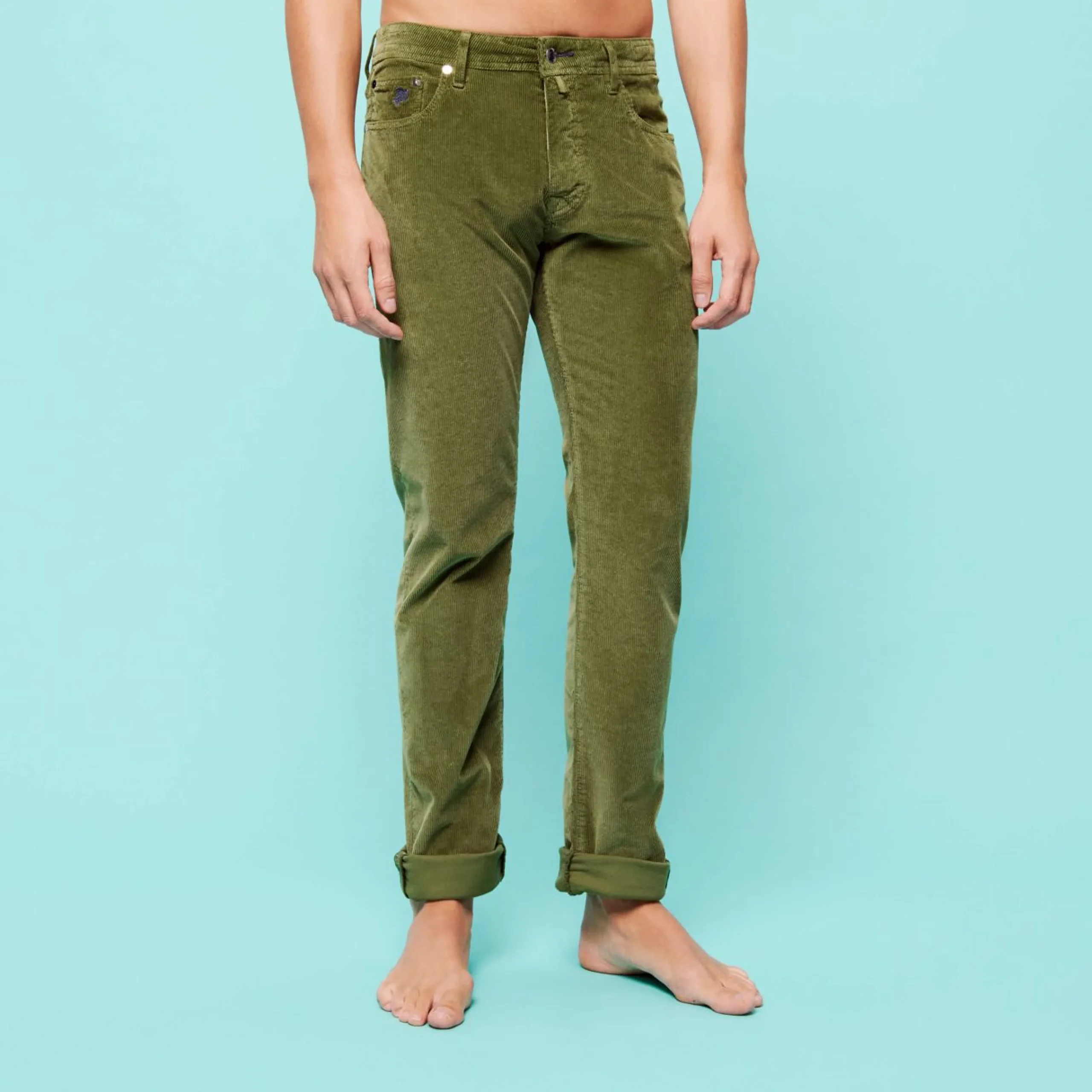 Homme Vilebrequin Pantalons^Pantalon 5 Poches Velours Homme Coupe Regular