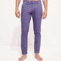 Homme Vilebrequin Pantalons^Pantalon Chino Homme Imprime Micro Stripes