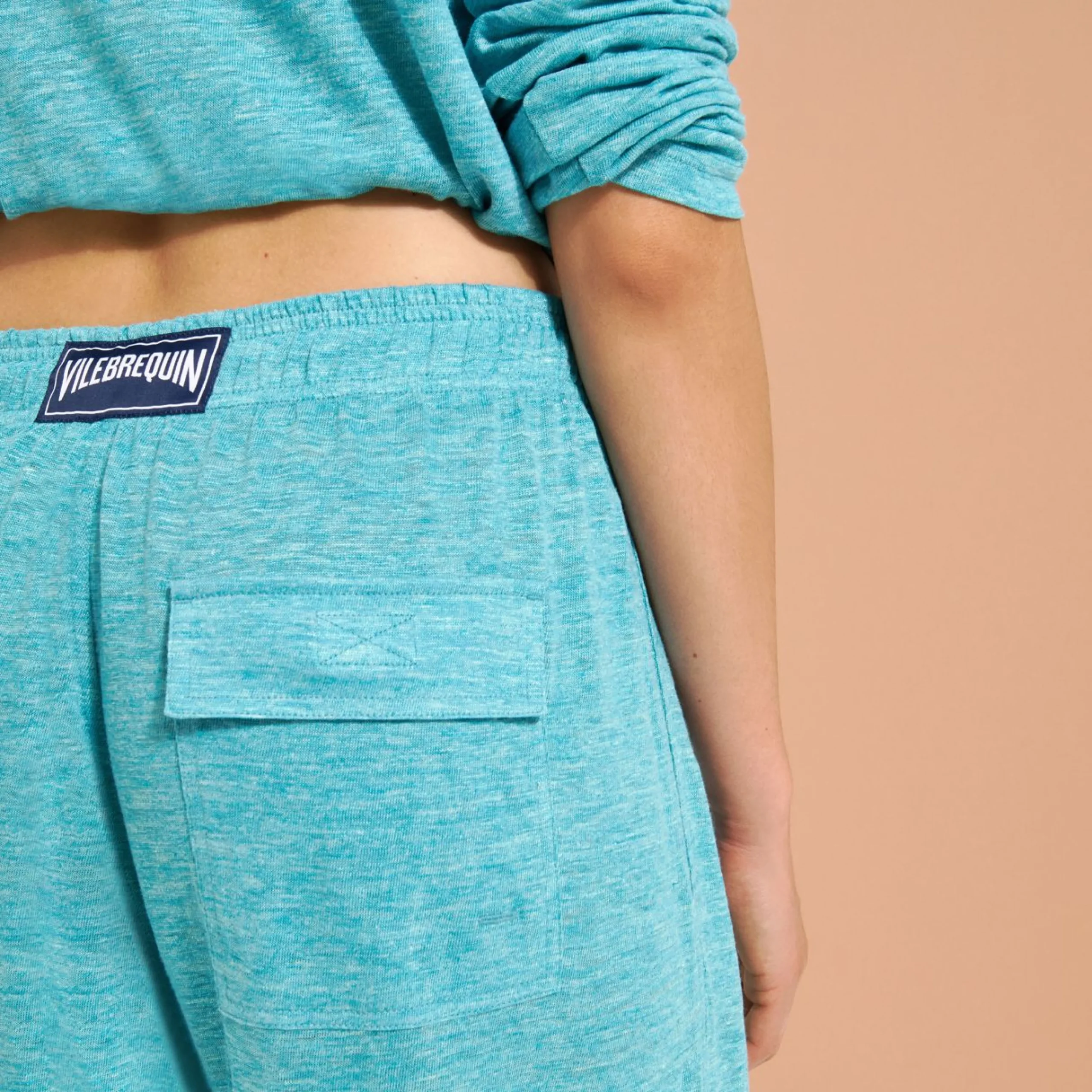Femme Vilebrequin Pantalons^Pantalon En Jersey De Lin Unisexe Uni