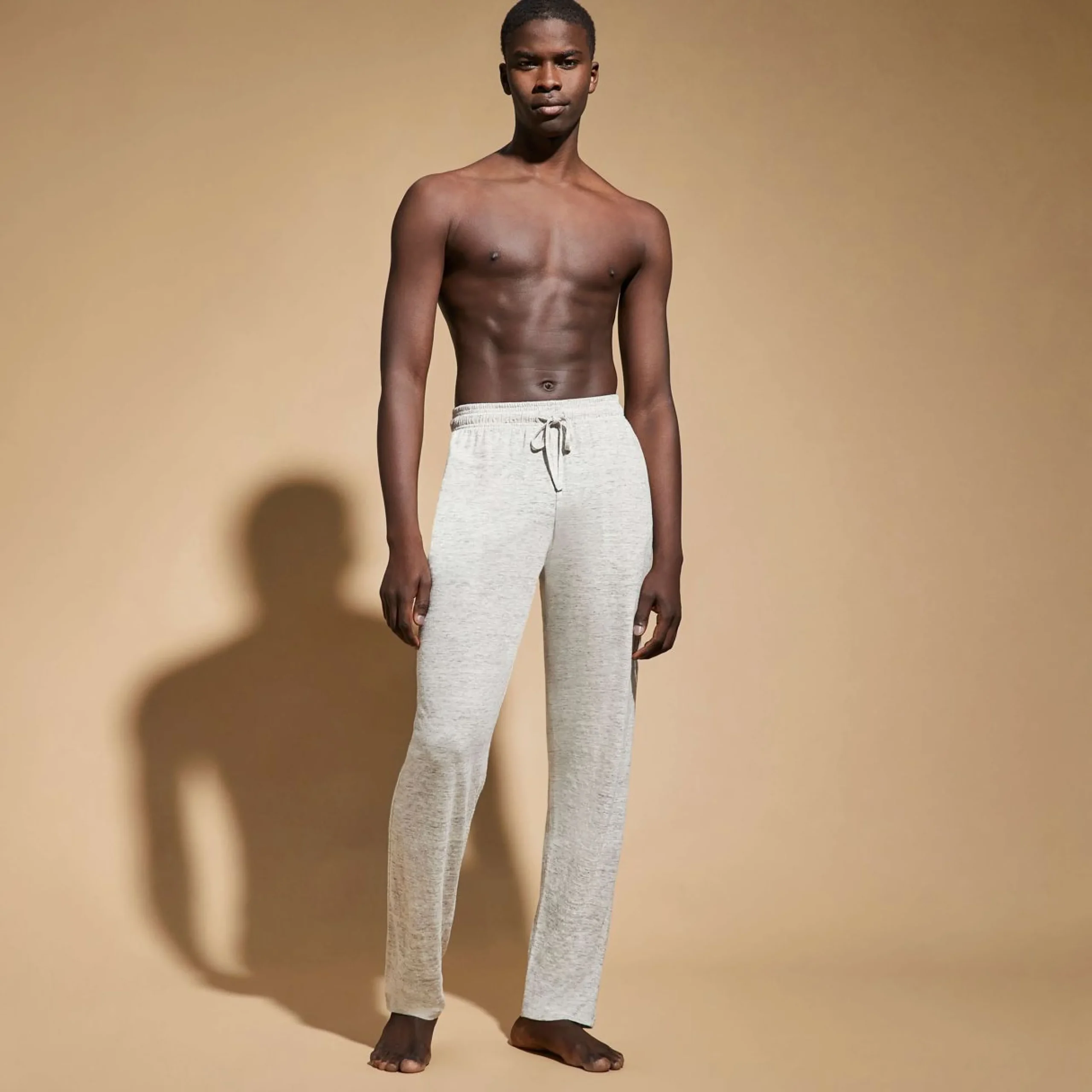 Femme Vilebrequin Pantalons^Pantalon En Jersey De Lin Unisexe Uni